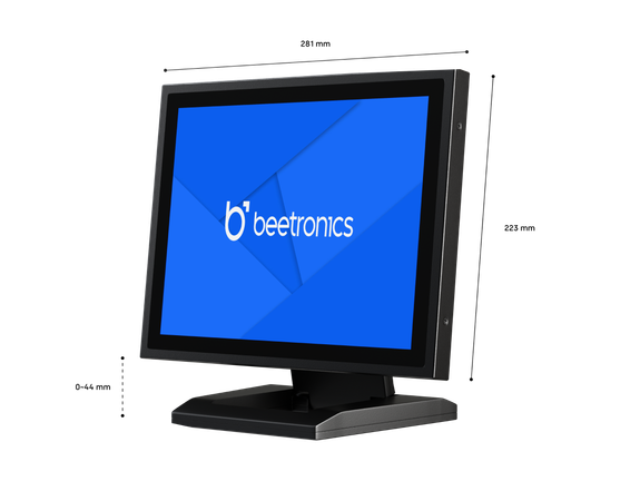 Touchscreen 12 Pollici Metallo (4:3)