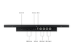 Monitor 22 Pollici Metallo SDI
