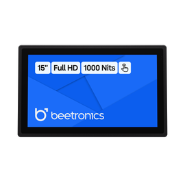 Touchscreen 15 Pollici Metallo (Alta Luminosità)