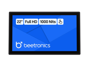 Touchscreen 22 Pollici Metallo (Alta Luminosità)