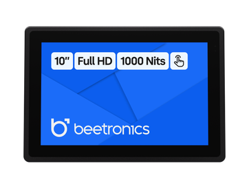 Touchscreen 10 Pollici Metallo (Alta Luminosità)