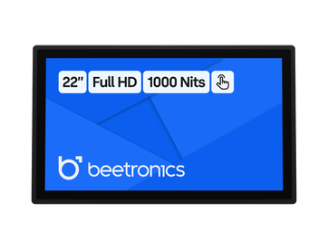 Touchscreen 22 Pollici Metallo (Alta Luminosità)