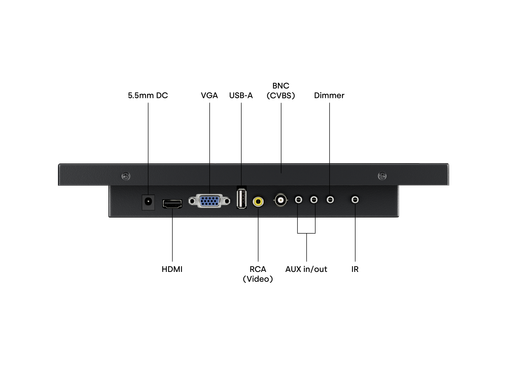 Monitor 15 Pollici Metallo