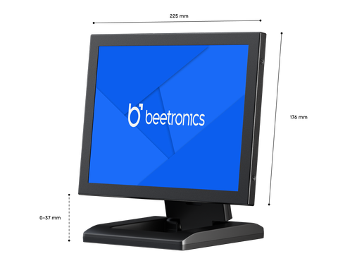 Monitor 10 Pollici Metallo (4:3)