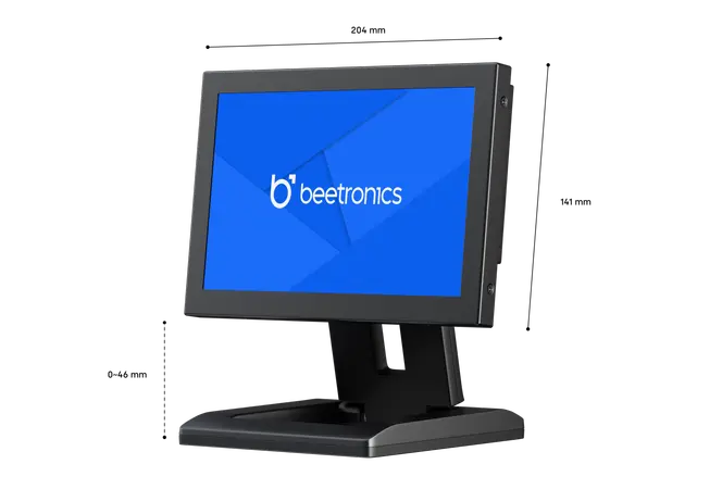 Monitor 8 Pollici Metallo