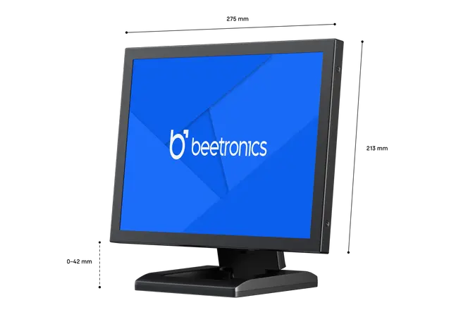 Monitor 12 Pollici Metallo (4:3)