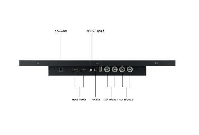 Monitor 22 Pollici Metallo SDI