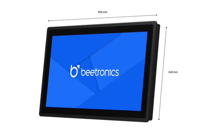 Touchscreen 15 Pollici Metallo (Alta Luminosità)