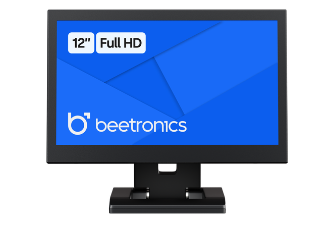 Monitor 12 Pollici Metallo
