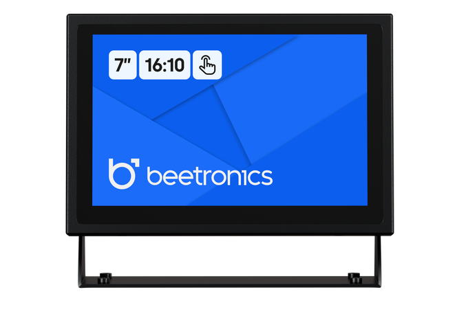 Touchscreen 7 pollici metallo