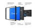 Monitor 22 Pollici Metallo SDI